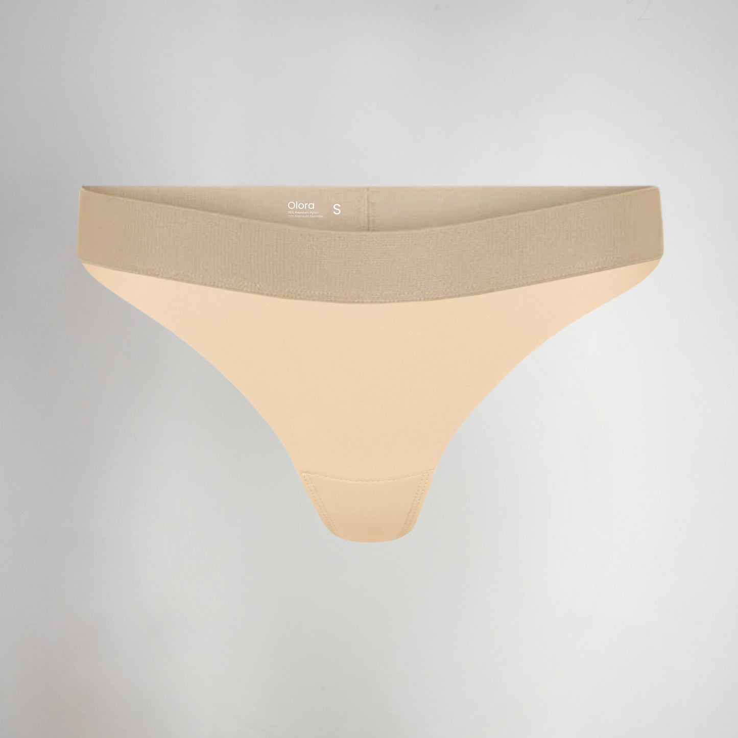 Olora Invisible Camel Toe Thong Low Rise